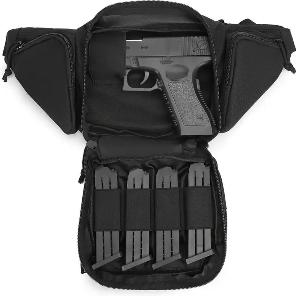 Tactical Black Waist Bag